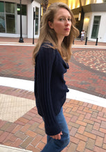 Load image into Gallery viewer, Draped Cowl Neck Pullover