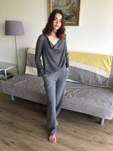 Load image into Gallery viewer, Draped Cowl Neck Pullover