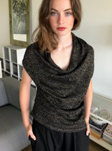 Load image into Gallery viewer, Dropped Shoulder Top Gold Blend