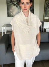 Load image into Gallery viewer, Sleeveless Off Side Turtleneck