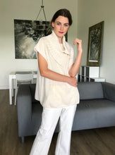 Load image into Gallery viewer, Sleeveless Off Side Turtleneck