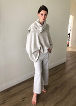 Load image into Gallery viewer, Poncho Top With Shawl Neck