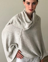 Load image into Gallery viewer, Poncho Top With Shawl Neck