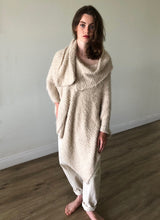Load image into Gallery viewer, Oversized Collar Asymmetrical Poncho