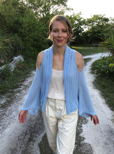 Load image into Gallery viewer, Open Shoulder Kimono Sleeve Cardigan