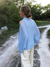 Load image into Gallery viewer, Open Shoulder Kimono Sleeve Cardigan